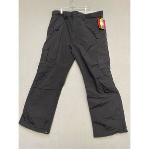 Trbn Winterworks Mens Ski Pants Cargo Black Snowboard Insulated Waterproof xl